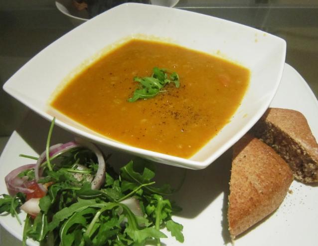 Lentil veg soup