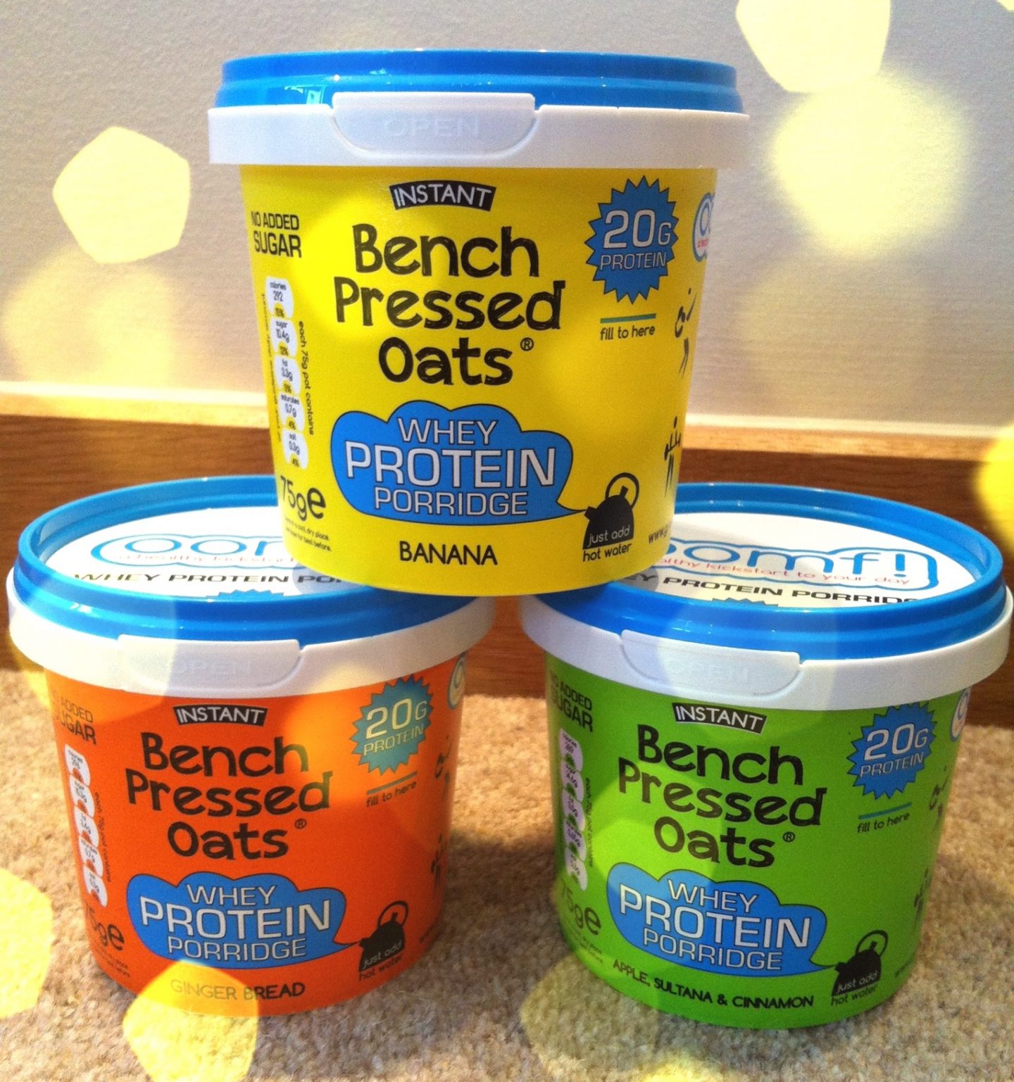 Oomf! Bench Pressed Oats Review