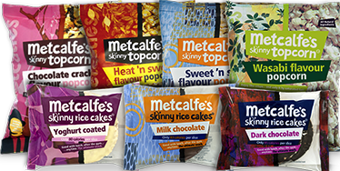 Metcalfe’s Skinny Topcorn & Rice Cakes Review