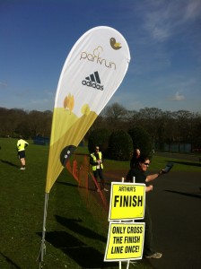 Park Run UK Finish
