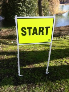 Park Run start