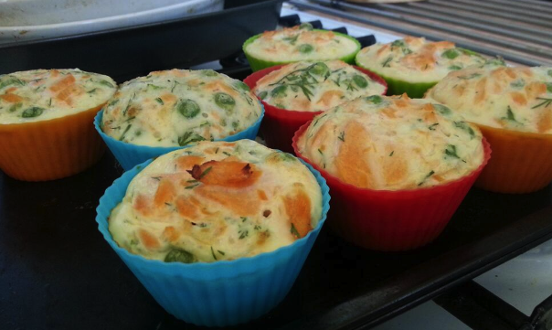 Tuna Feta Frittatas 