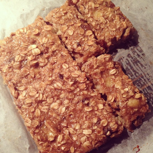 Banana Protein Flapjacks