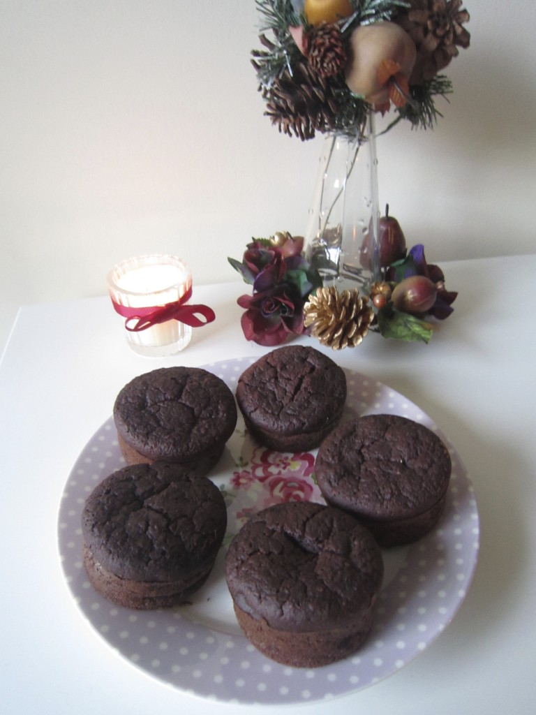 Healthy chocolate muffins