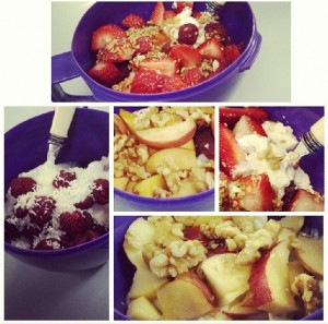 healthy yoghurt toppings