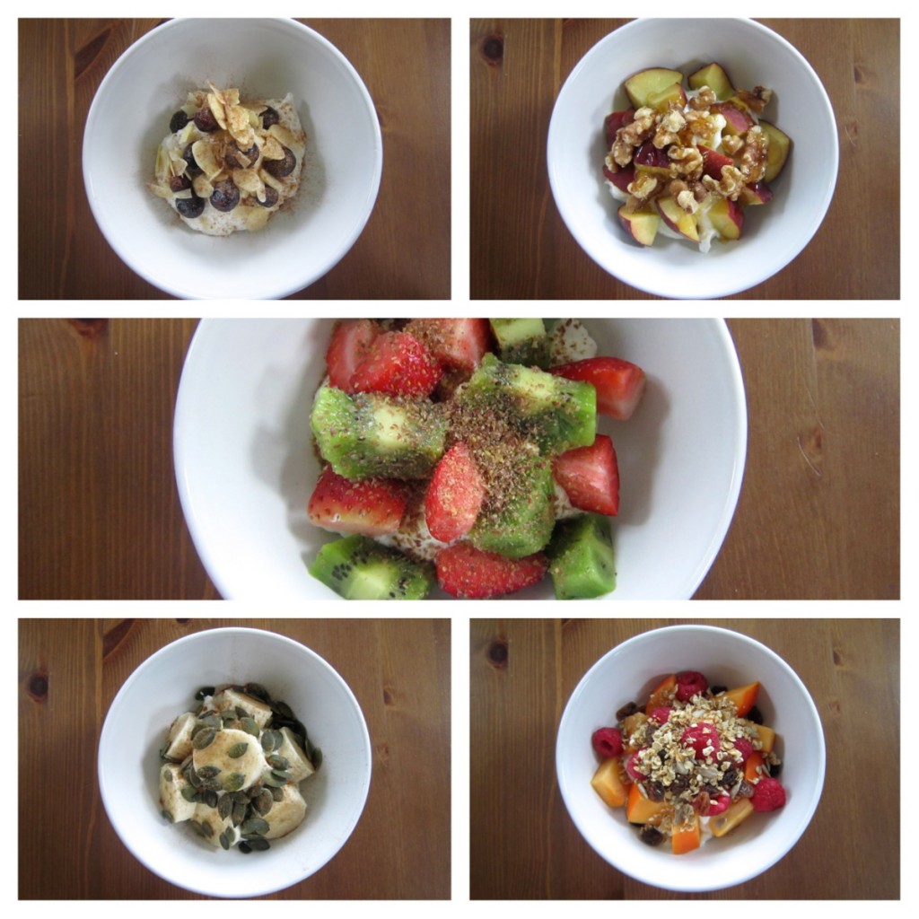 Healthy Toppings for Greek Yoghurt