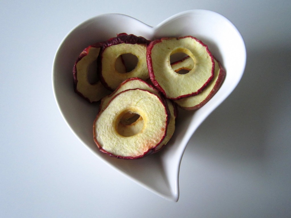 dehydrated apple rings