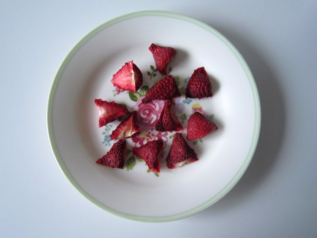 dehydrated strawberries