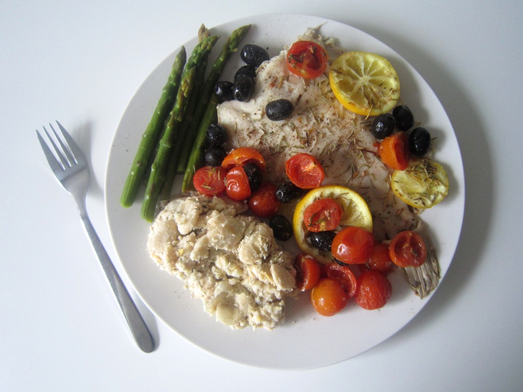 roasted-lemon-sole-with-butter-bean-mash