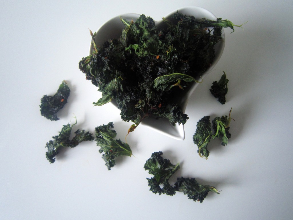 dehydrated kale crisps