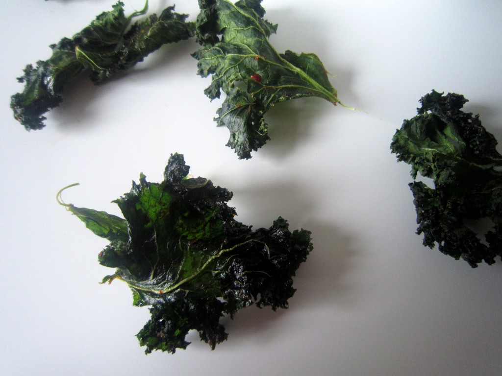 dehydrated kale crisps