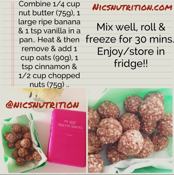Nut Butter Bites