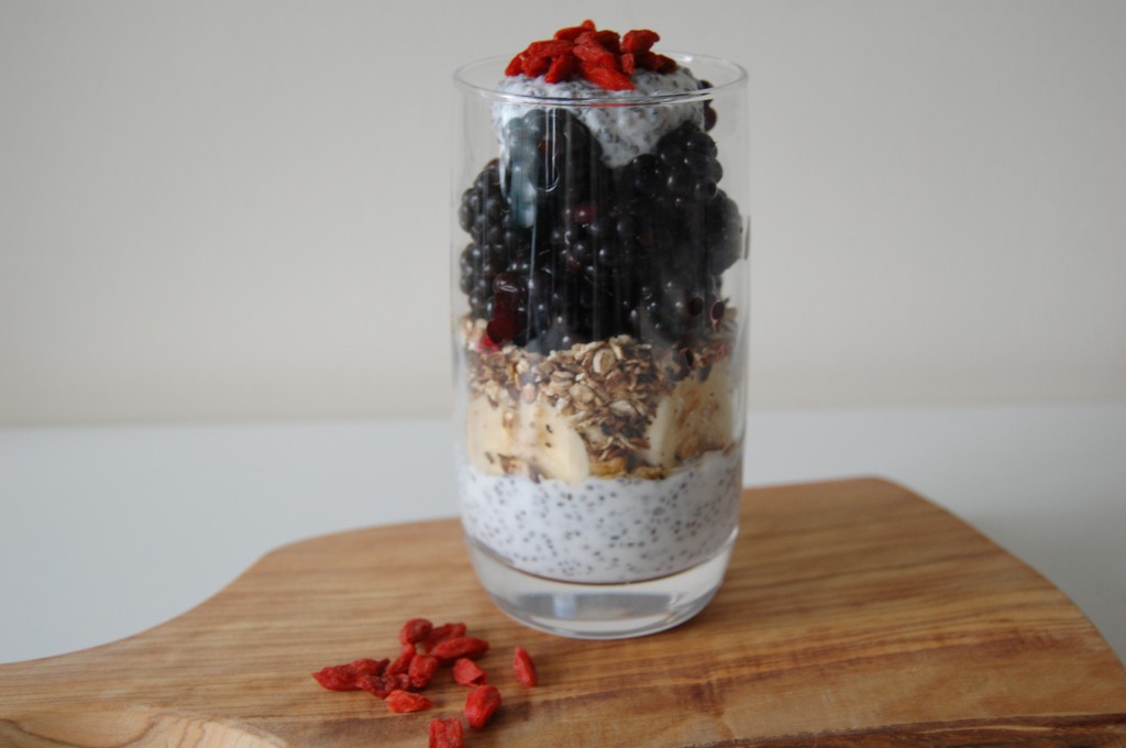 Berry and Chia Seed Pudding