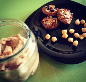 Healthy cookie recipe made with chickpeas & chocolate chips!