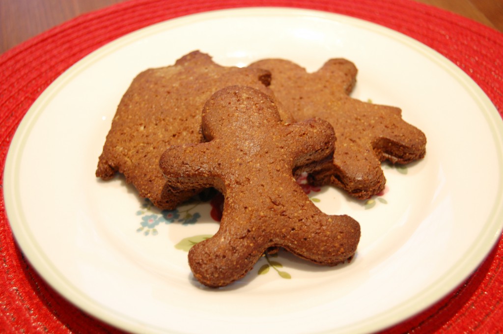 Healthy Gingerbread Protein Cookies