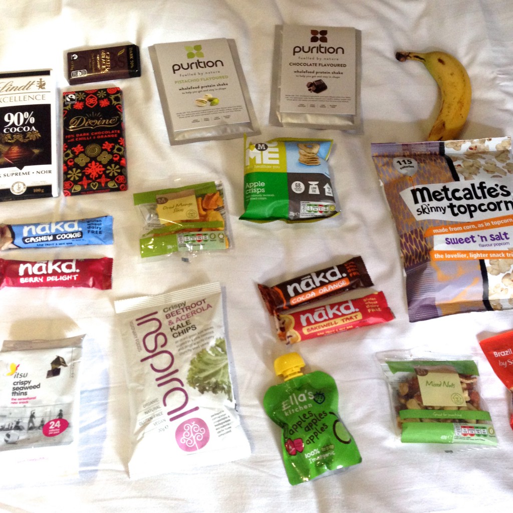 healthy travel snacks