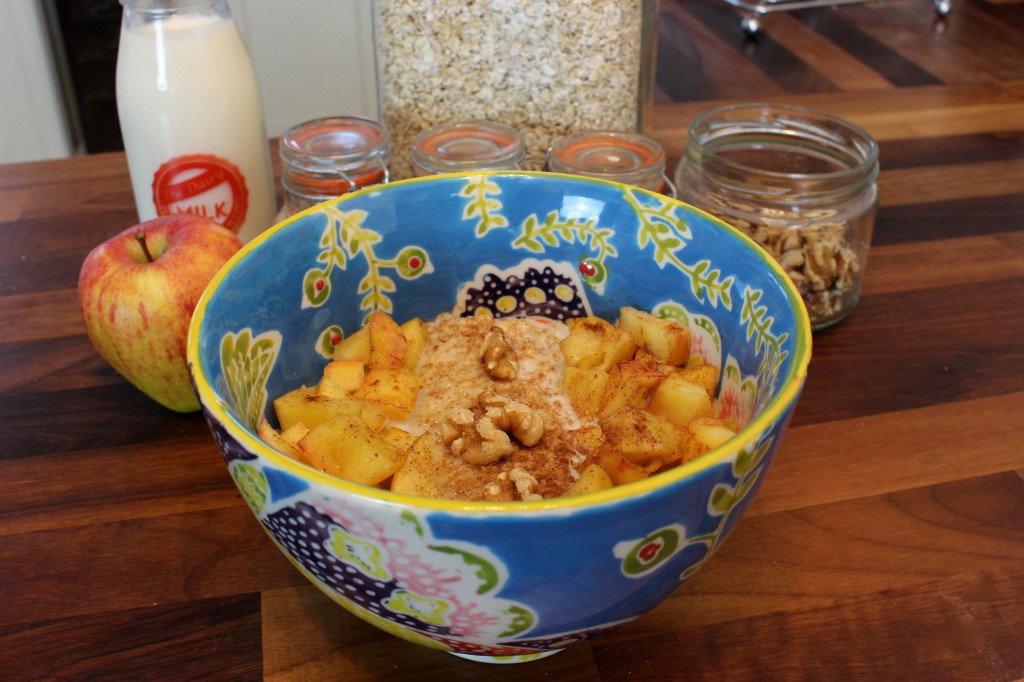 Festive Porridge with Apple