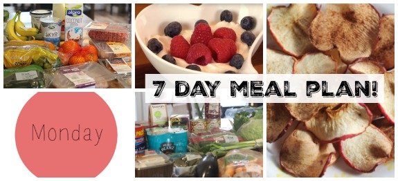 7 Day Healthy Meal Plan