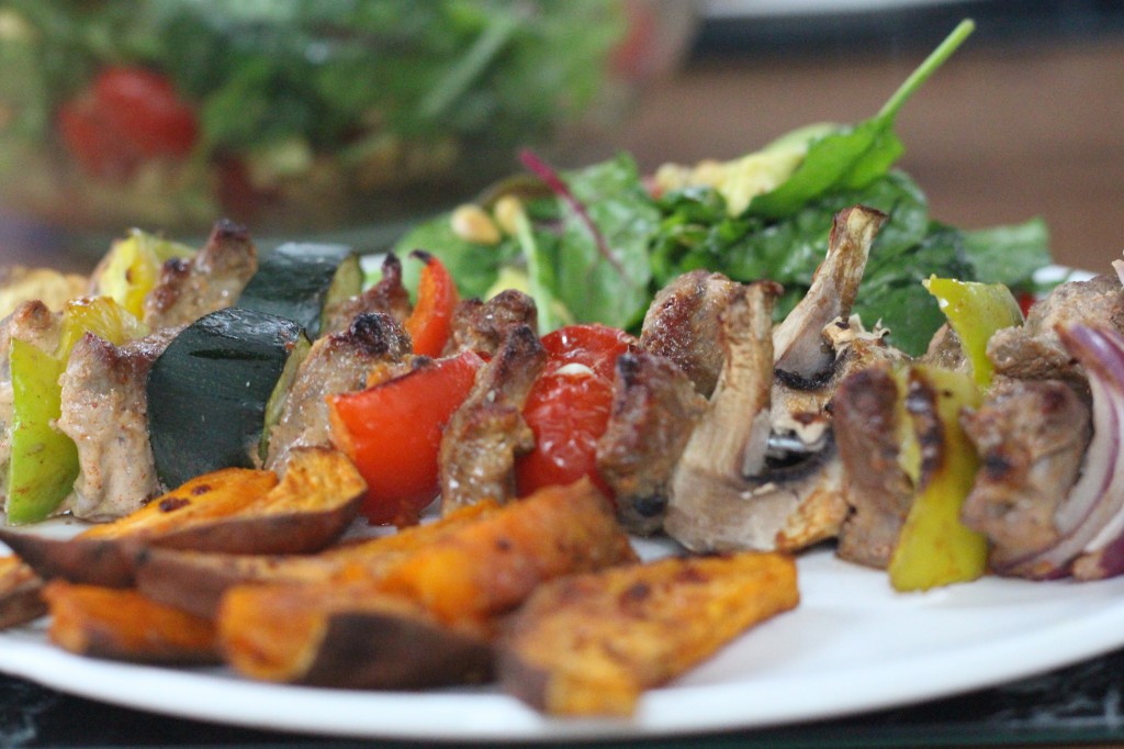 Healthy Lamb Kebabs