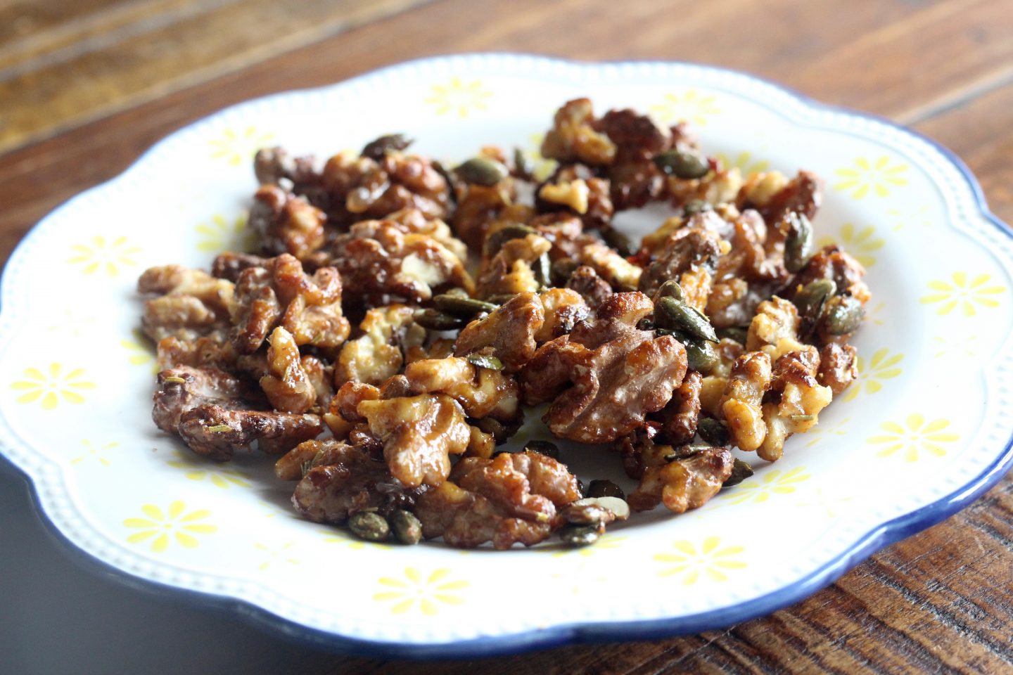 Smoky Rosemary & Chilli Walnuts